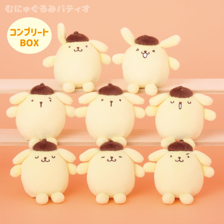 [Preorder] Sanrio Pompompurin Collection Trading Munyugurumi Mascot Holder Blind Box
