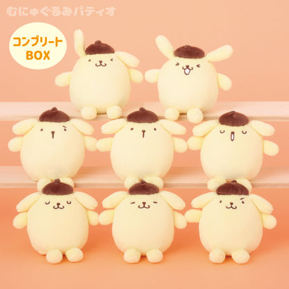 [Preorder] Sanrio Pompompurin Collection Trading Munyugurumi Mascot Holder Blind Box