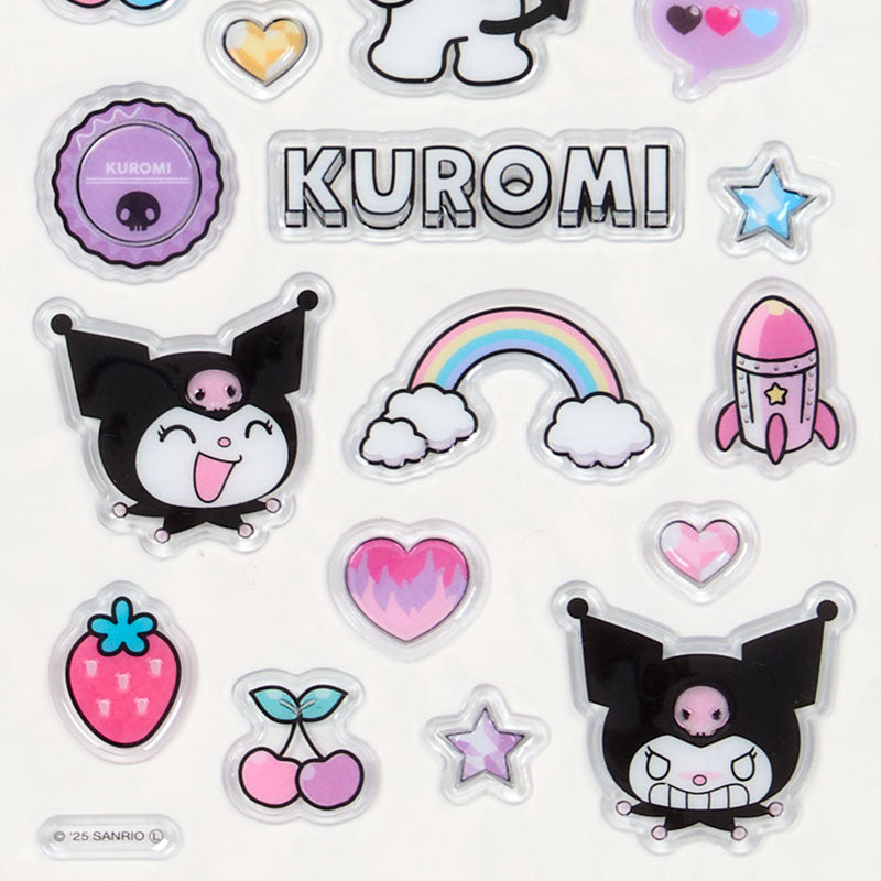 Sanrio Kuromi Petamelow Stickers