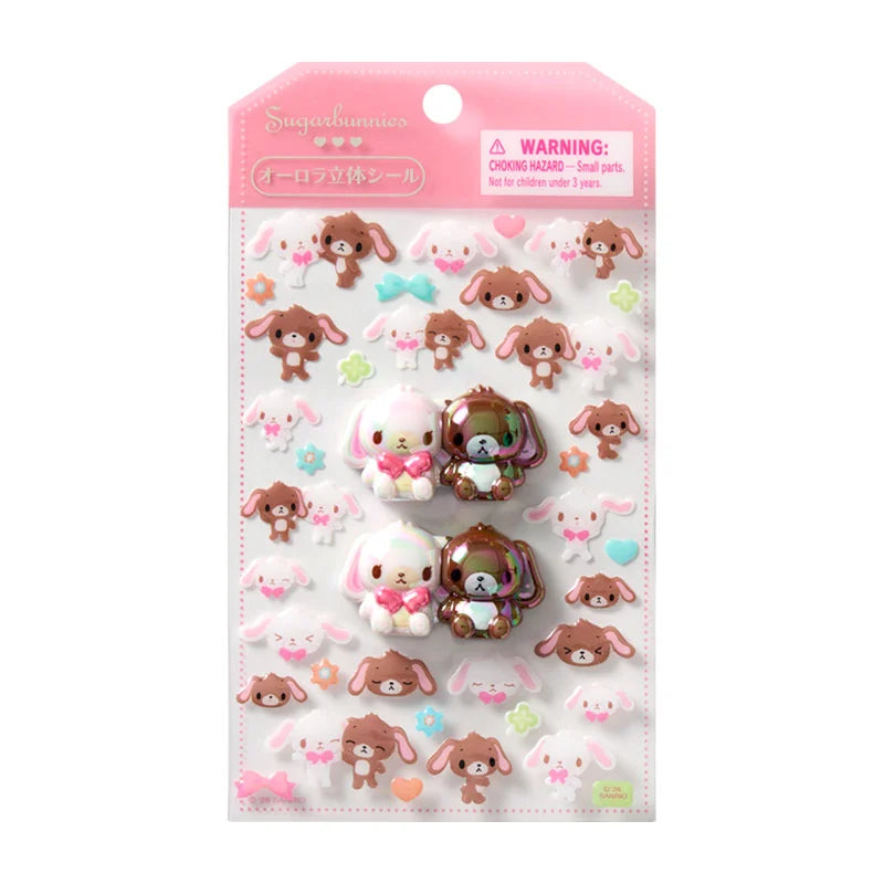 Sanrio Aurora three-dimensional Sticker (Character sticker friend)