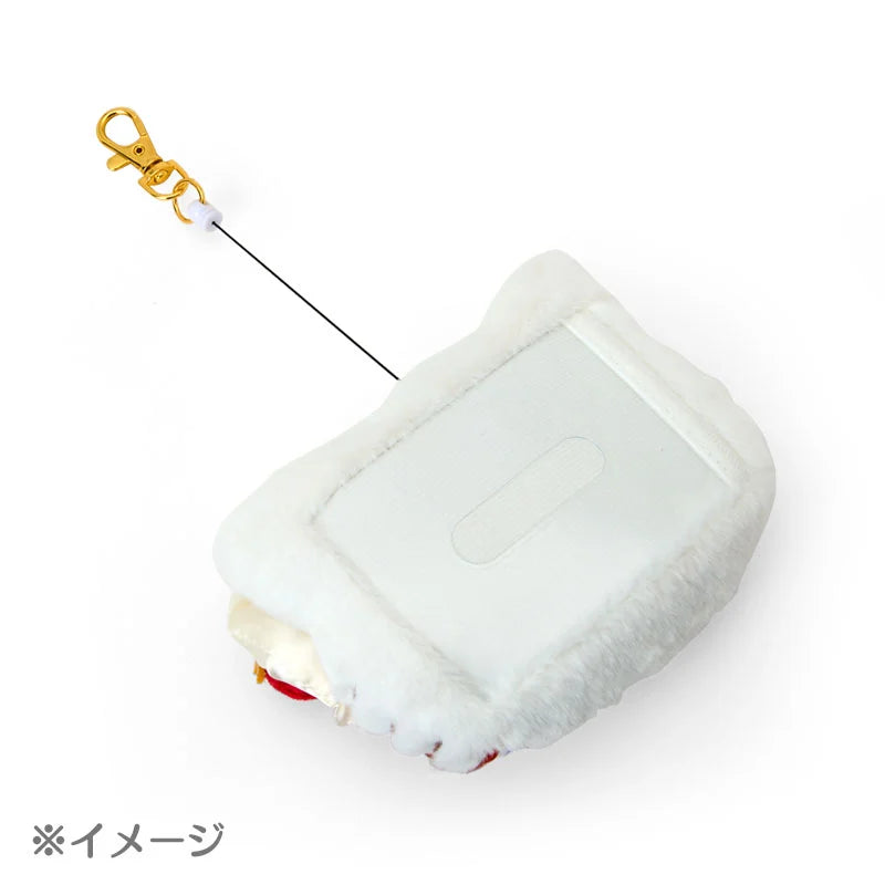 Sanrio My Melody Face-shaped pass case (Sweet Cakes Collection)