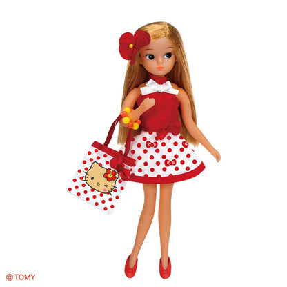 Sanrio Retro Licca x Tanned Hello Kitty and Vacation