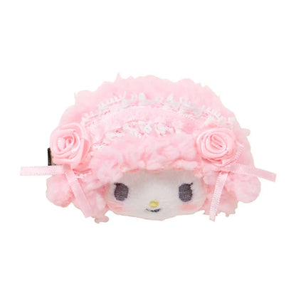 Sanrio Characters Hair Clip blind box (white frill)