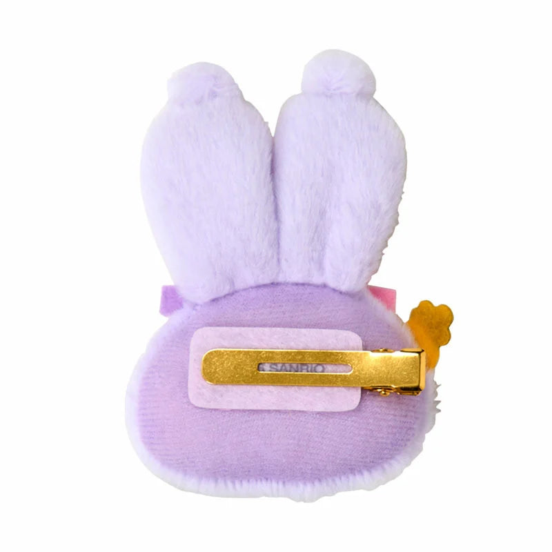 Sanrio Characters Hair Clip (Fluffy Ear Bunny Club)