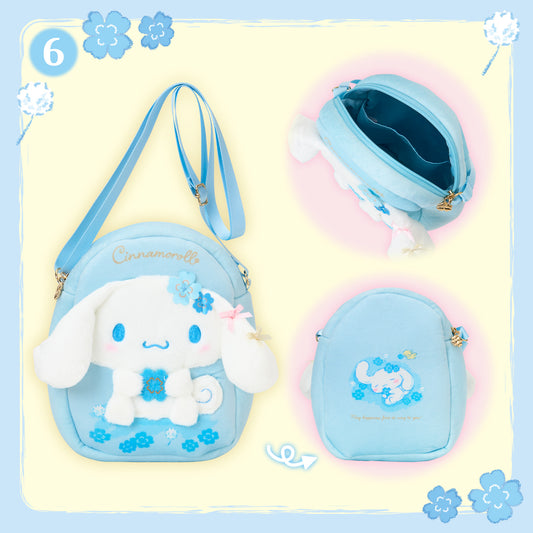Sanrio Cinnamoroll Shoulder bag (Light Blue Clover)