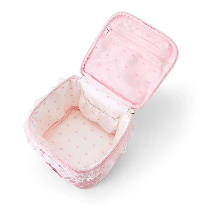 Sanrio Hello Kitty Vanity Pouch (Hello Kitty 50th Anniversary Quilt)