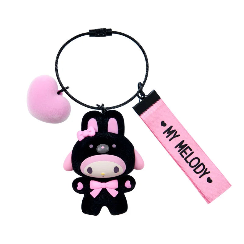 Sanrio Keychain (Makkuro Animaruzu)