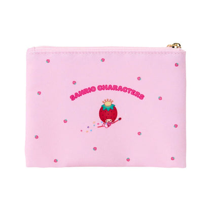 Sanrio Characters Flat pouch (Strawberry House)