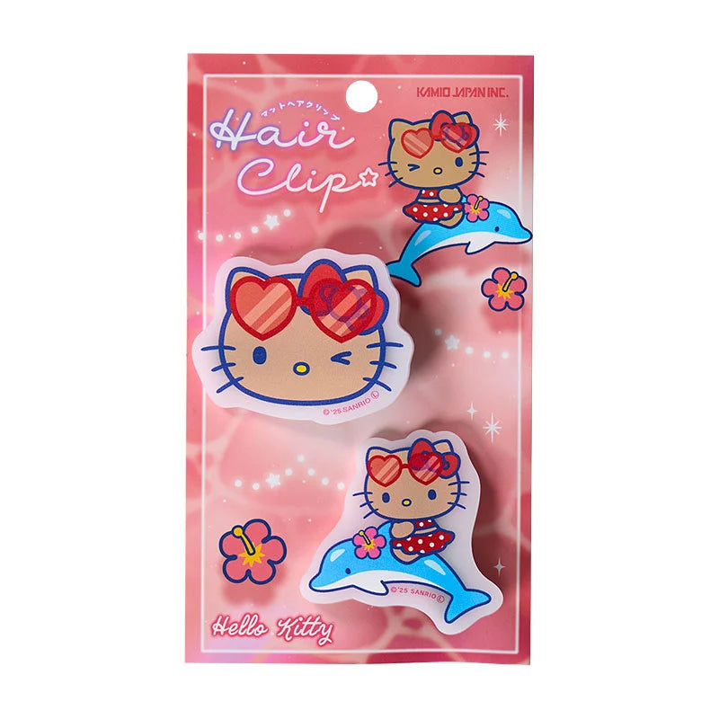 Sanrio Matte hair clip (night party)