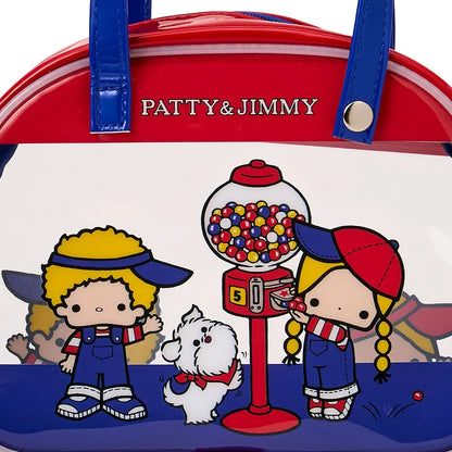 Sanrio Patty & Jimmy  Boston bag style pouch