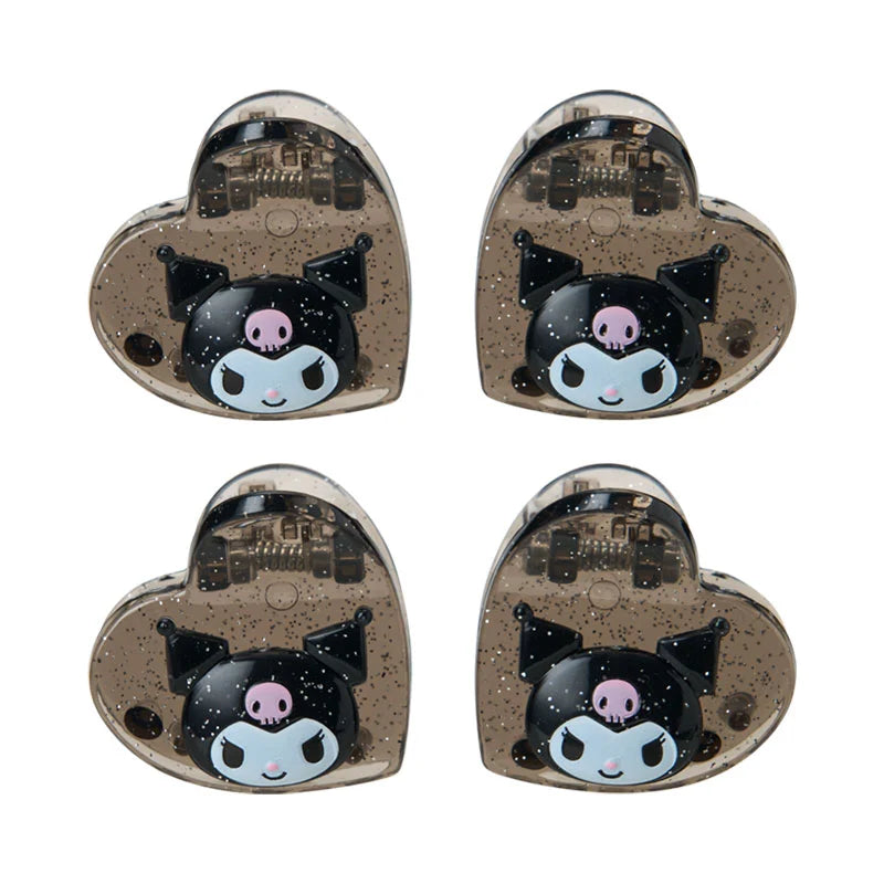 Sanrio Mini hair clip set of 4