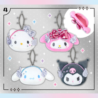Sanrio Face-shaped Pouch (Tokimeki Planet)
