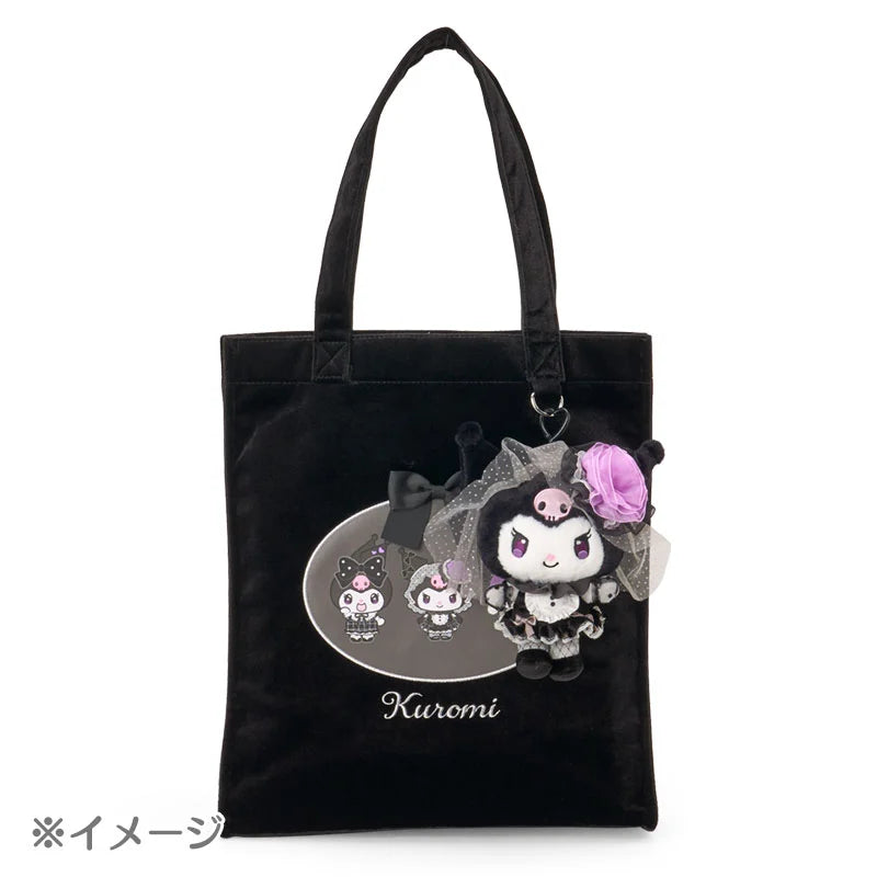 Sanrio Kuromi Mascot Holder Casual (Black Kuromi mode)