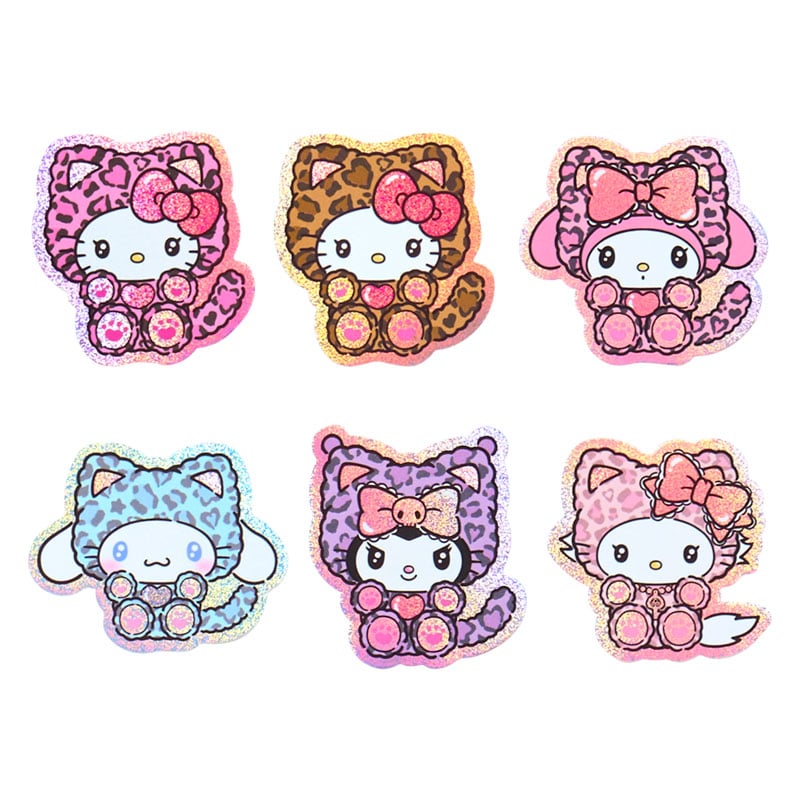 Sanrio Sticker set (Gyaru Cat)