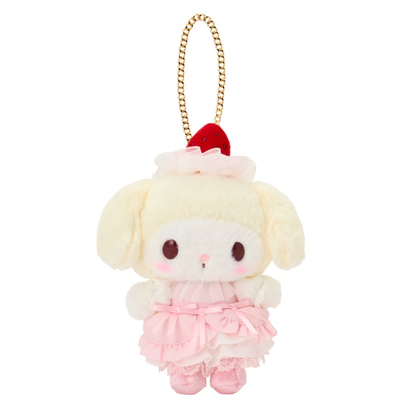 Sanrio Mascot Bag Charm (Strawberry whipped cake)