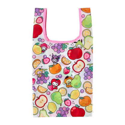 Sanrio Characters  Eco-friendly bag with case (fruit design)