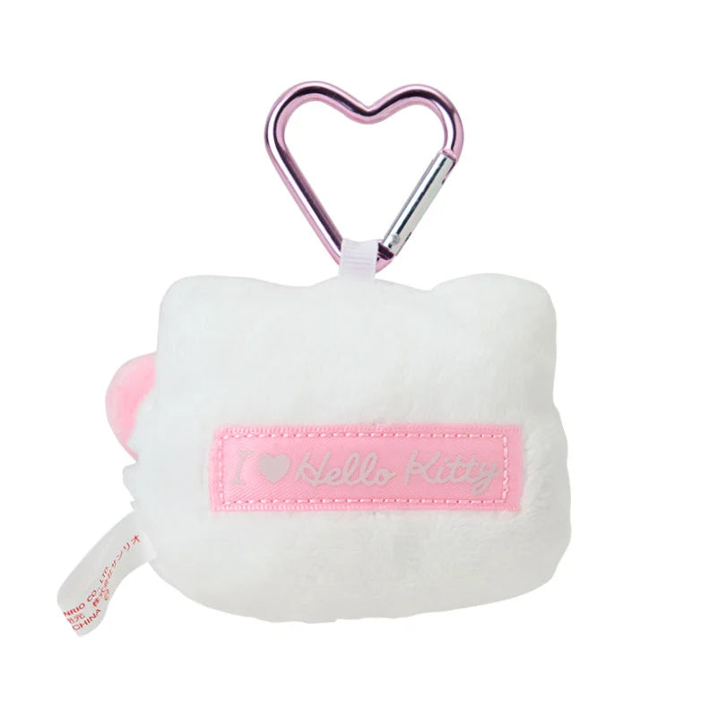 Sanrio Hello Kitty Face-shaped mascot holder Kao (I Love Hello Kitty)