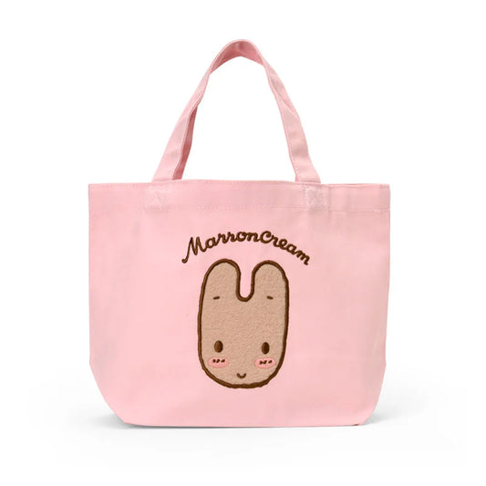 Sanrio Marroncream Pink Applique Lunch Tote Bag