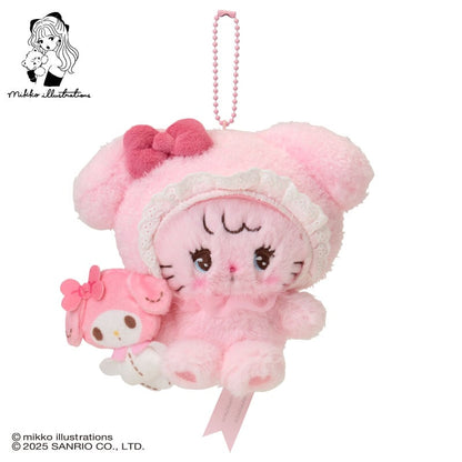 Sanrio Characters Mikko illustrations mascot holder