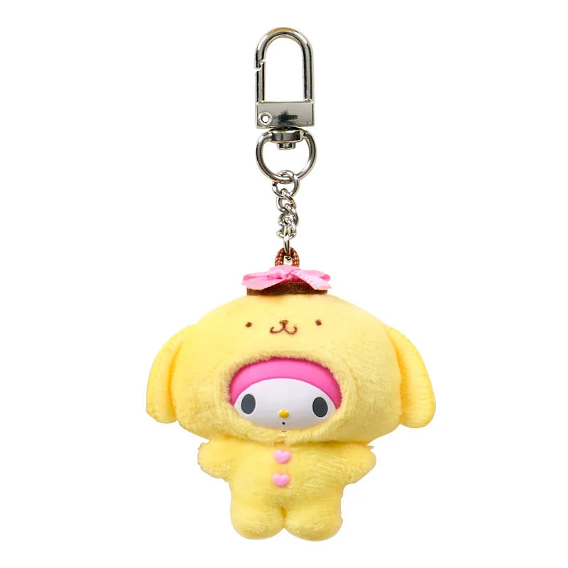 Sanrio Characters Key Holder Blind Box (Chibittomo Pompompurin 30th Anniversary Limited)