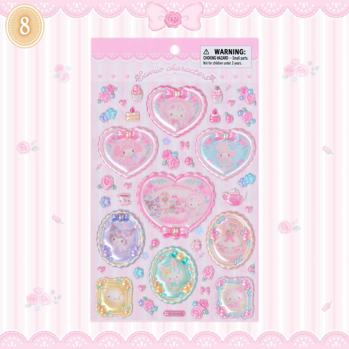 Sanrio Sticker (Fairytale Party)