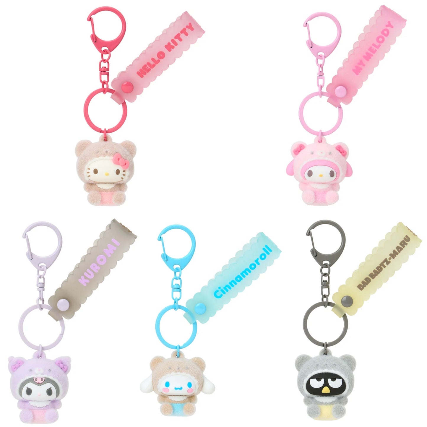 Sanrio Flocky Baby Bear 3D Keyholder