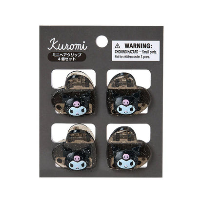 Sanrio Mini hair clip set of 4