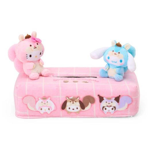 Sanrio Characters Tissue box case (Risumofumofu)
