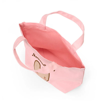 Sanrio Marroncream Pink Applique Lunch Tote Bag