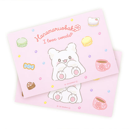 Sanrio Hanamaruobake (I love sweets) Set of 2 postcards