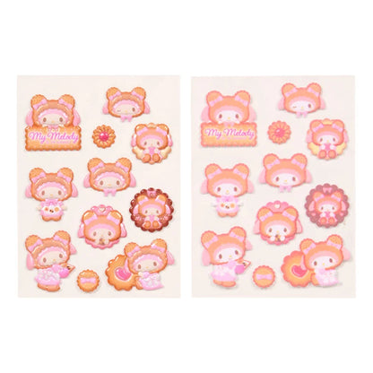 Sanrio My Melody Sticker Set (Cookie Mokomoko Bear)