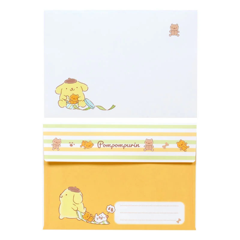 Sanrio Pompompurin Character-shaped letter set