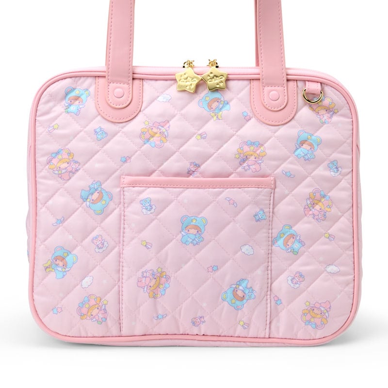 Sanrio Little Twin Stars Quilted Boston Bag (Angel of the starry sky)
