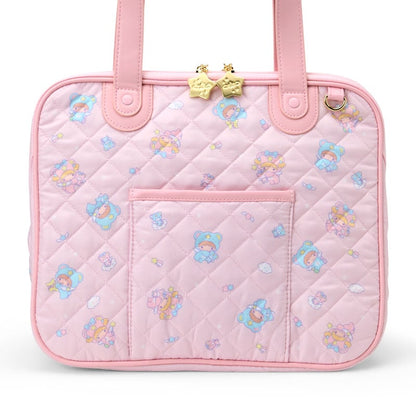 Sanrio Little Twin Stars Quilted Boston Bag (Angel of the starry sky)