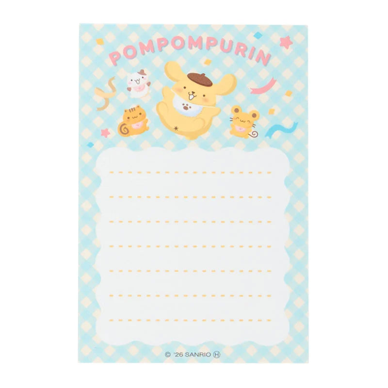 Sanrio Pompompurin Memo Pad
