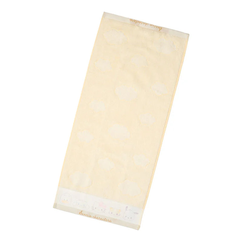 Sanrio Face towel (Nap on Fluffy White Cloud)
