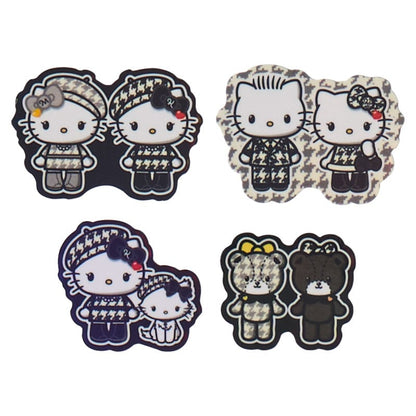 Sanrio Hello Kitty  Sticker set (monochrome girly twin coordinate)