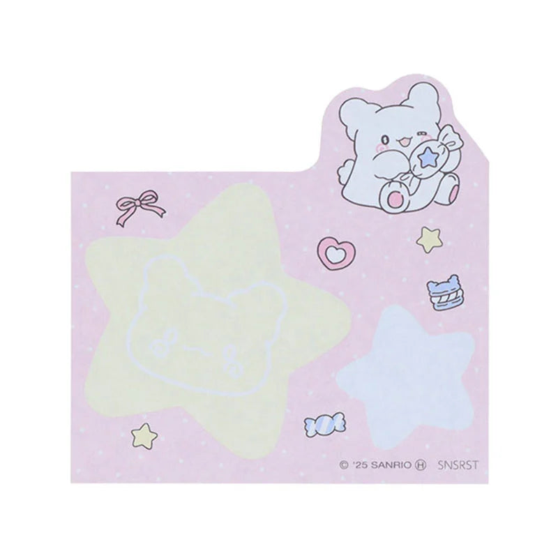 Sanrio Hanamaruobake Pink Block sticky notes (Pastel Sweets Pop)