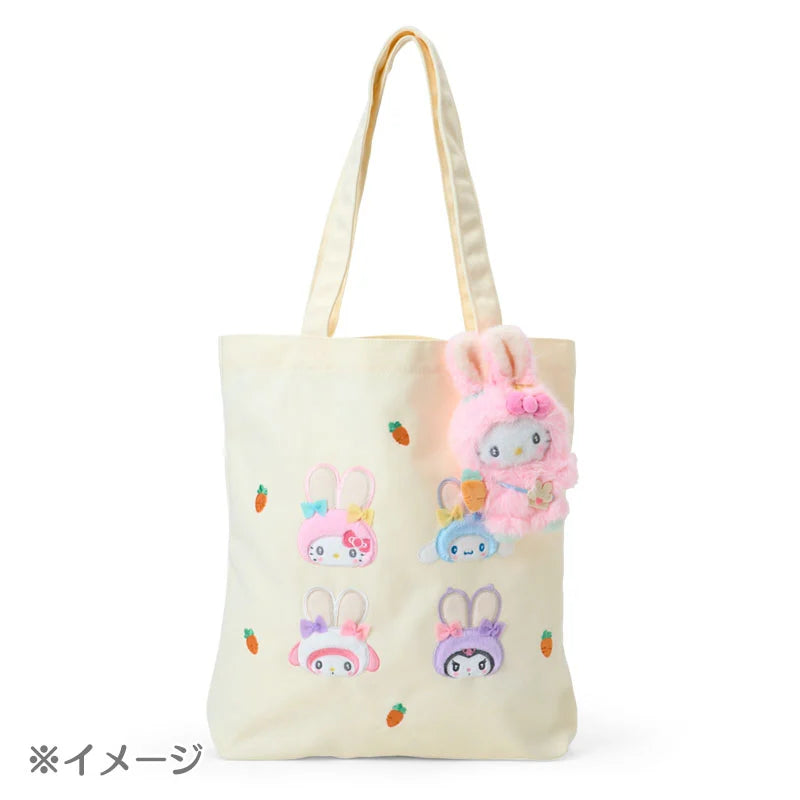 Sanrio Characters Tote bag (Fluffy Ear Bunny Club)