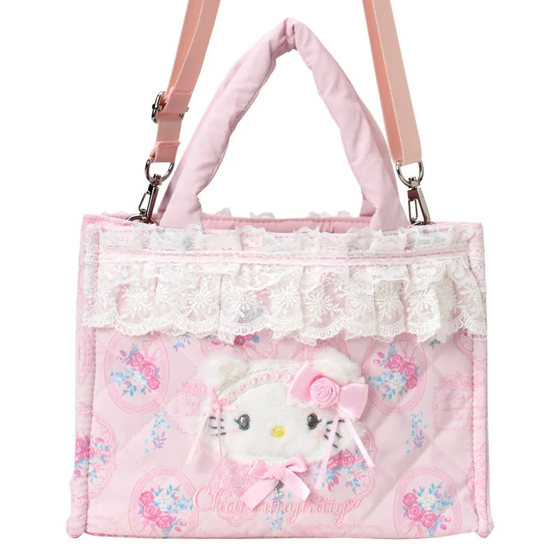 Sanrio Charmy Kitty 2WAY handbag (white frill)