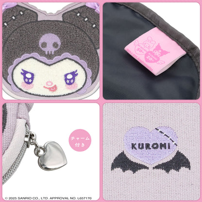 Sanrio Kuromi  Die-cut Sagara Pouch (Angel and Devil)