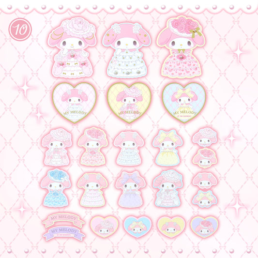 Sanrio My Melody Sticker Set (Lady My Melody)