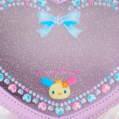 Sanrio Heart-shaped clear pouch (ballet core)