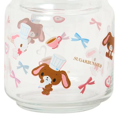 Sanrio Sugarbunnies Glass Canister (Love Sweets)