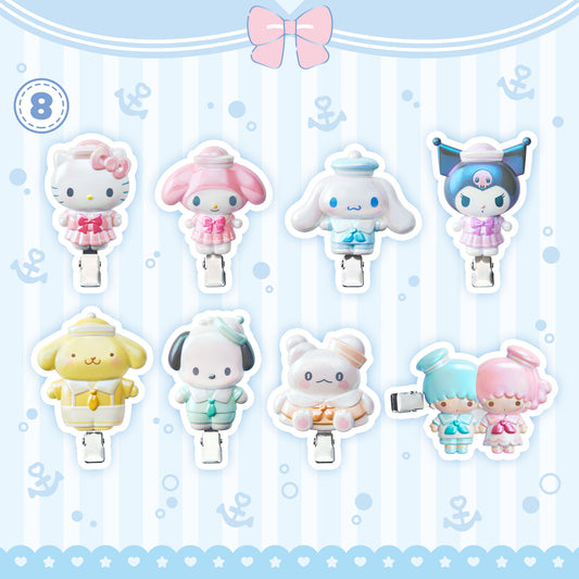 Sanrio Bangs clip blind box (Sailor Color Design Series)
