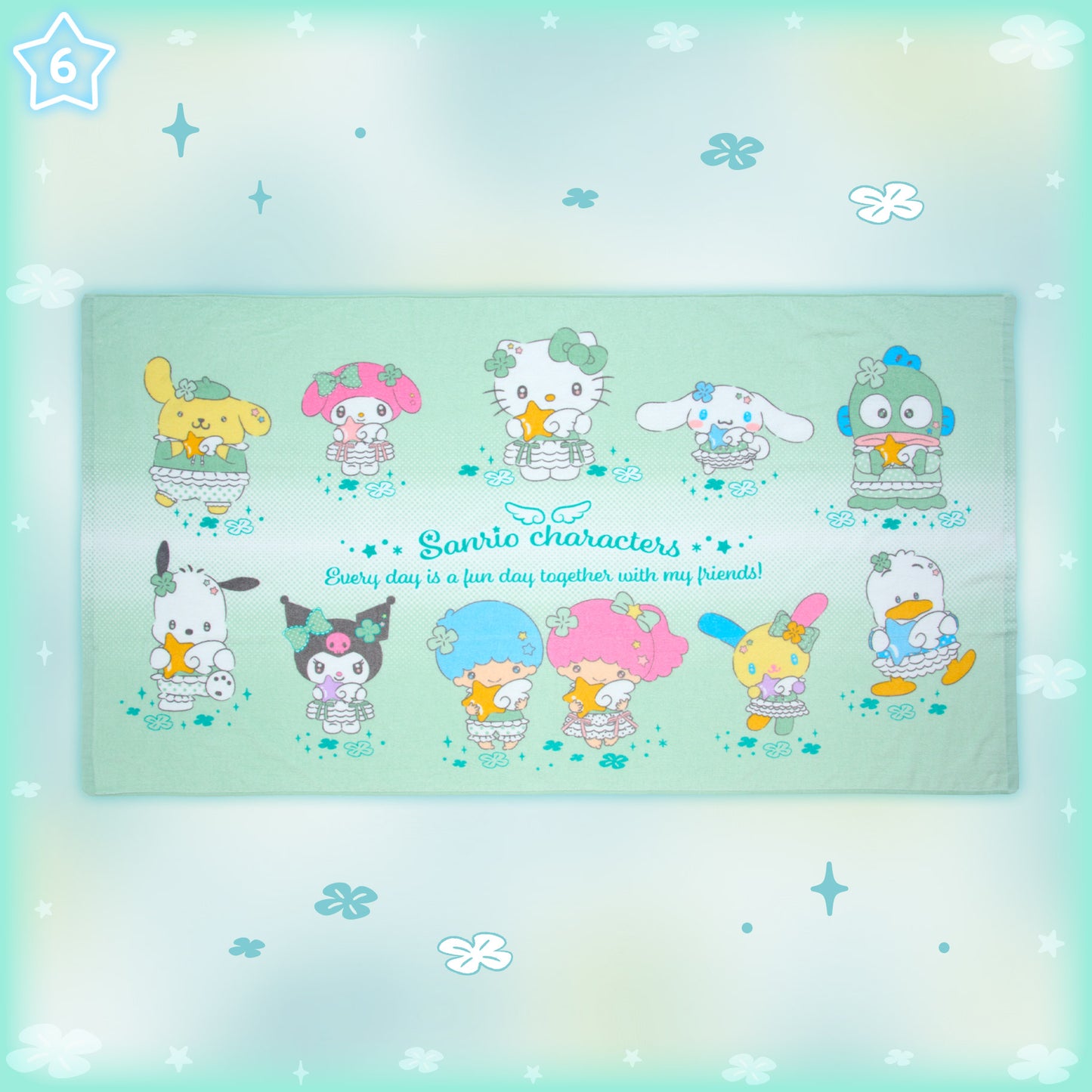 Sanrio Big Towel (Sparkling Wish)