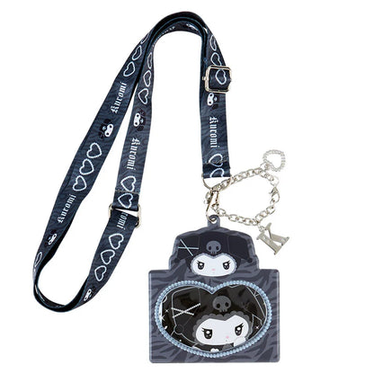 Sanrio Card case with neck strap (twin idol)