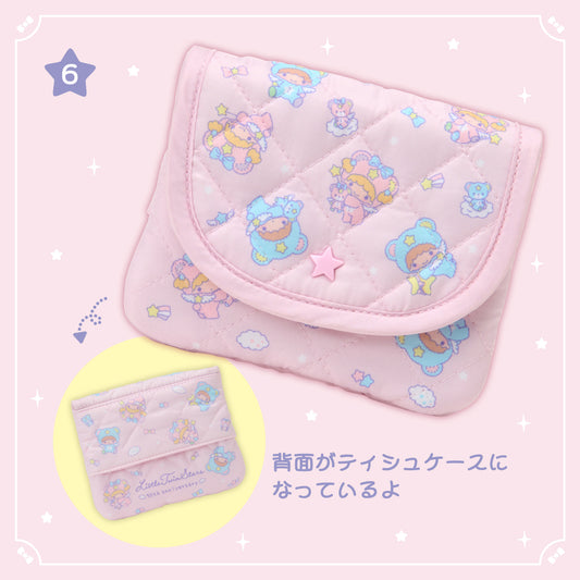 Sanrio Little Twin Stars Tissue Pouch (Angel of the starry sky)