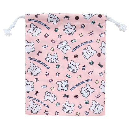 Sanrio Hanamaruobake Set of 3 drawstrings (Pastel Sweets Pop)