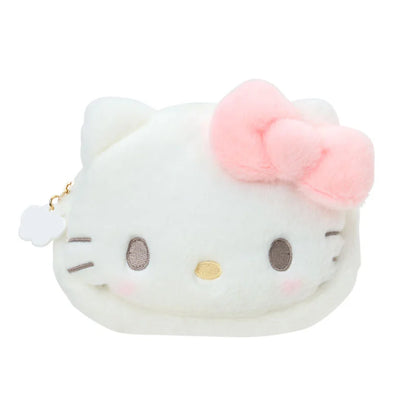 Sanrio Face-shaped Pouch (Nap on Fluffy White Cloud)